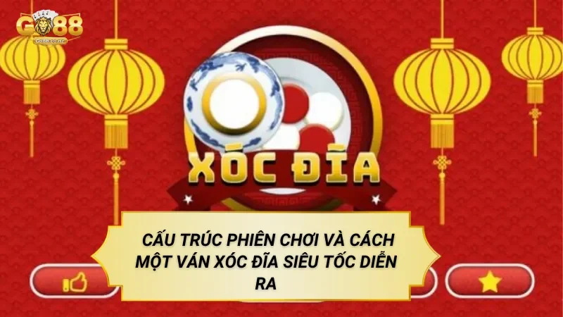 Cấu Trúc Phiên Chơi Và Cách Một Ván Xóc Đĩa Siêu Tốc Diễn Ra
