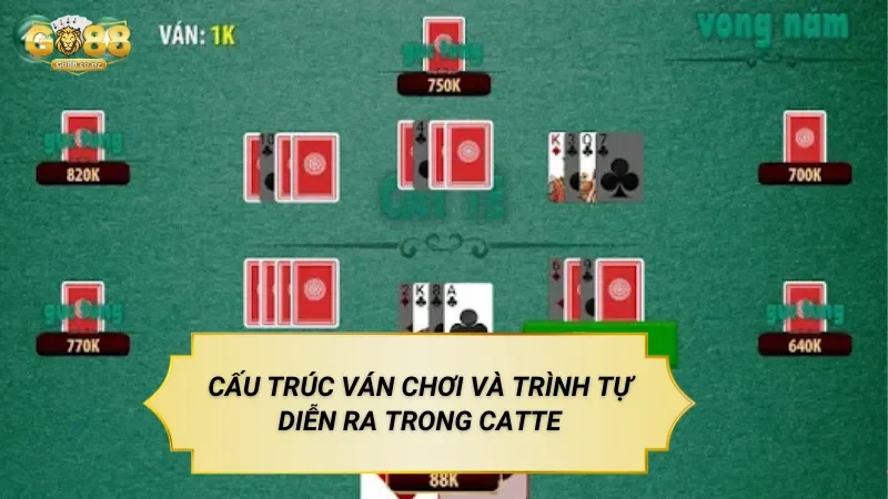 Cấu Trúc Ván Chơi Và Trình Tự Diễn Ra Trong Catte
