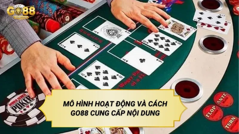 Mô Hình Hoạt Động Và Cách Go88 Cung Cấp Nội Dung