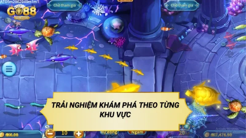 Trải Nghiệm Khám Phá Theo Từng Khu Vực