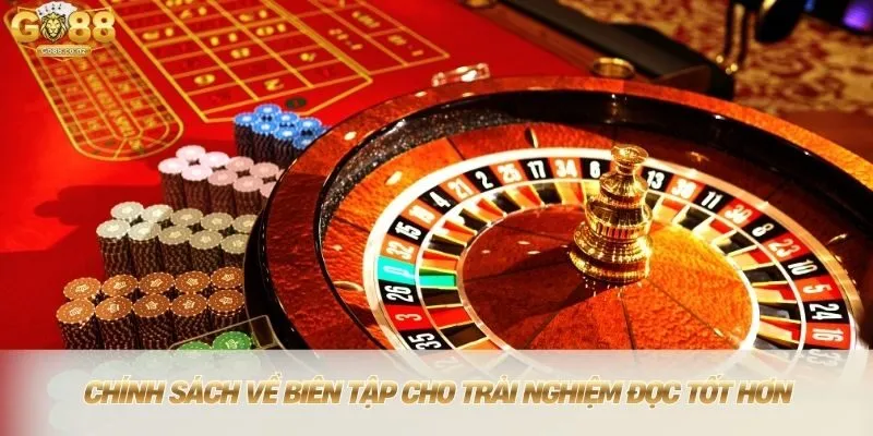 Chính sách biên tập giúp kiểm soát chất lượng nội dung